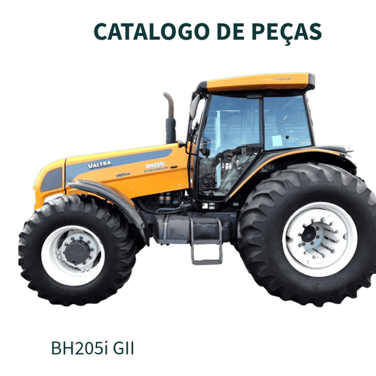 CATALOGO DE PEÇAS TRATOR BH205i GII 2010 VALTRA