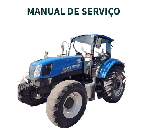 MANUAL DE SERVIÇO TRATOR T6.160 NEW HOLLAND