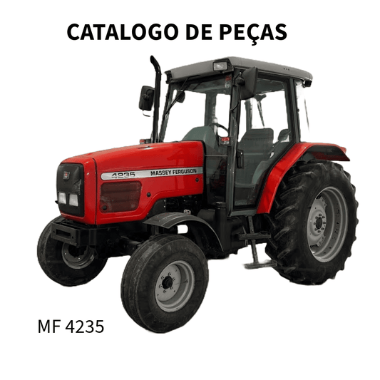 CATALOGO DE PEÇAS TRATOR MF 4235 MASSEY FERGUSON 2001 K37008