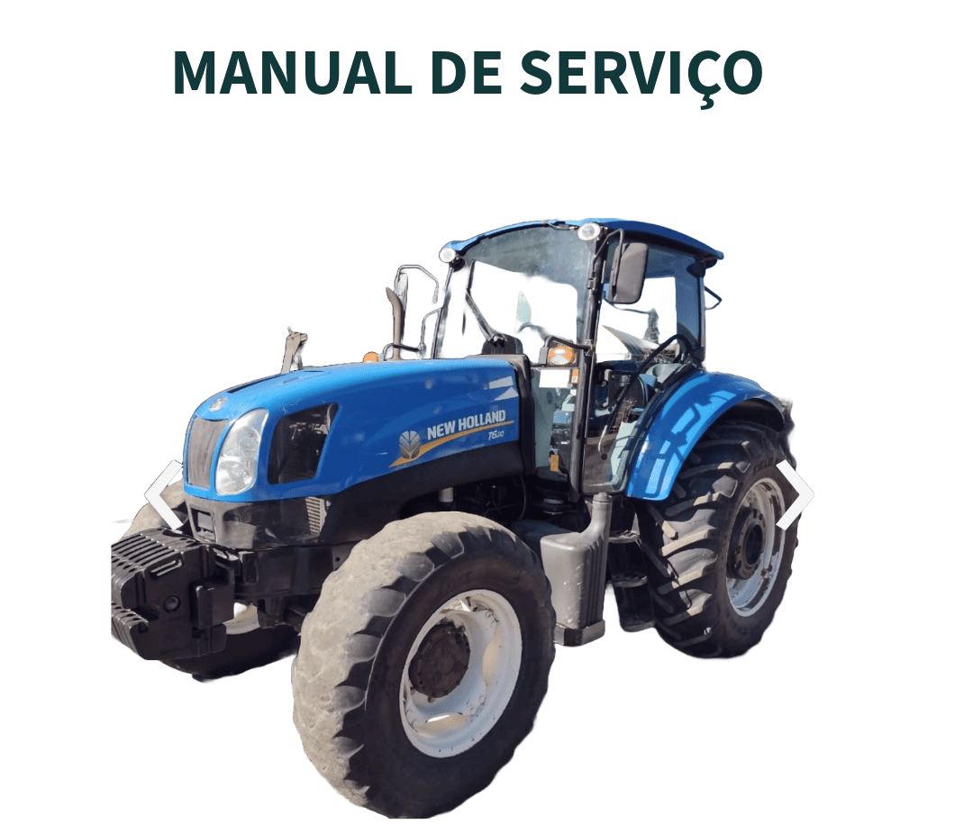 MANUAL DE SERVIÇO  TRATOR  T6.140 NEW HOLLAND