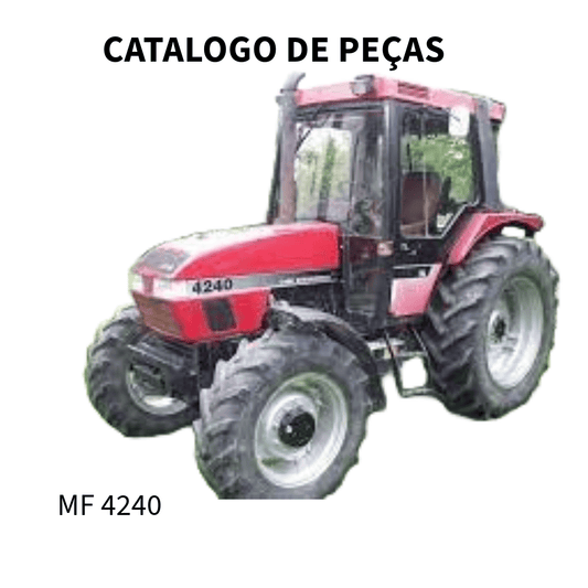 CATALOGO DE PEÇAS TRATOR MF 4240 MASSEY FERGUSON 2001 K37009