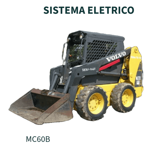 SISTEMA ELETRICO MINI CARREGADEIRA MC60b/MC70b/ MC80b/MC90b/MC110B VOLVO