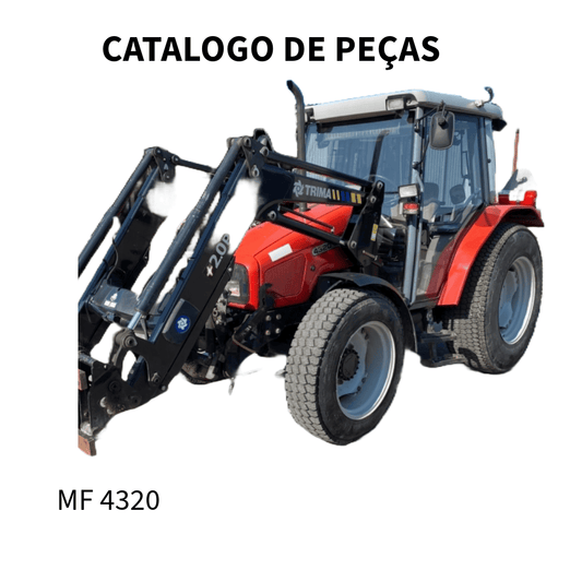 CATALOGO DE PEÇAS TRATOR MF 4320 MASSEY FERGUSON 2001
