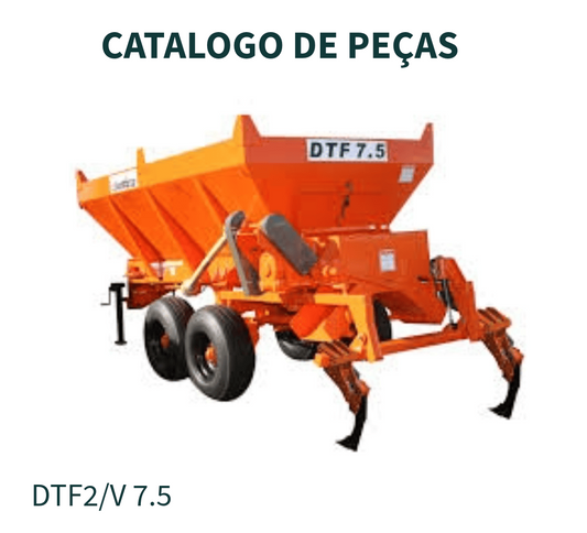 CATALOGO DE PEÇAS DISTRIBUIDORES DE FERTILIZANTES E OUTROS DTF2V 7.5 CIVEMASA