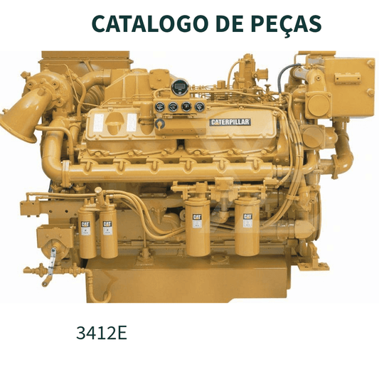 CATALOGO DE PEÇAS MOTOR INDUSTRISAL 3412E CATERPILLAR