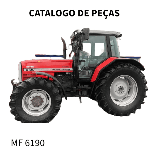 CATALOGO DE PEÇAS TRATOR MF 6190 MASSEY FERGUSON