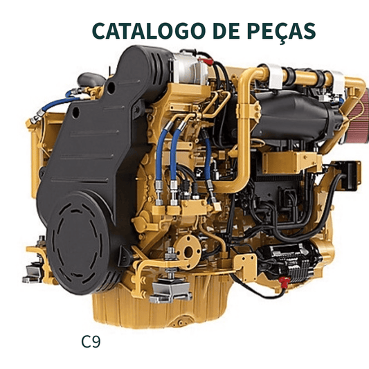CATALOGO DE PEÇAS MOTOR C9 MARINE CATERPILLAR 2006