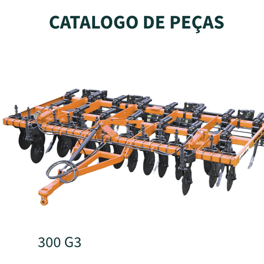 CATALOGO DE PEÇAS  ESCARIFICADOR 300 G3 SEM CAIXA CIVEMASA
