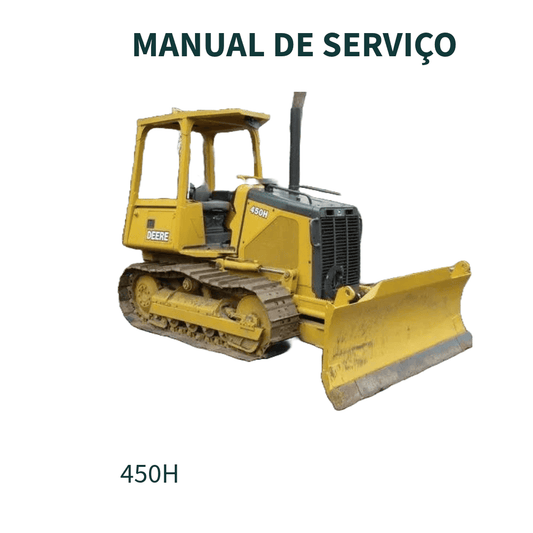 MANUAL DO OPERADOR TRATOR DE ESTEIRA  450H, 550H, 650H JOHN DEERE