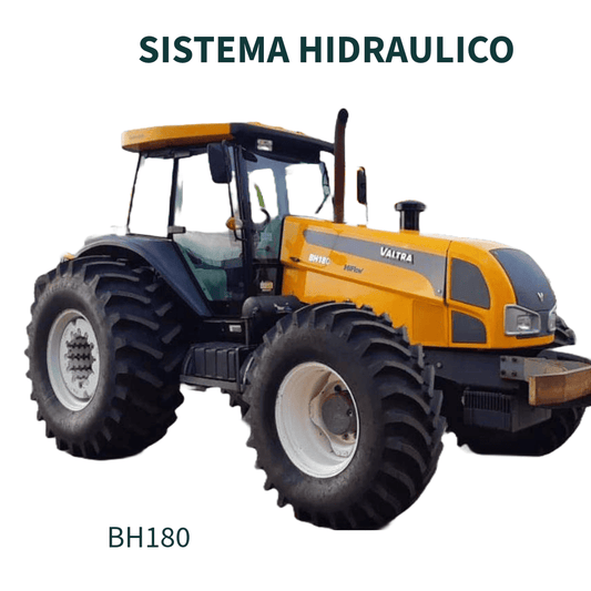 SISTEMA HIDRAULICA TRATOR 1280R, 1580, 1780, 1380S, 1680S,  1880S, BH140, BH160, BH180 VALTRA