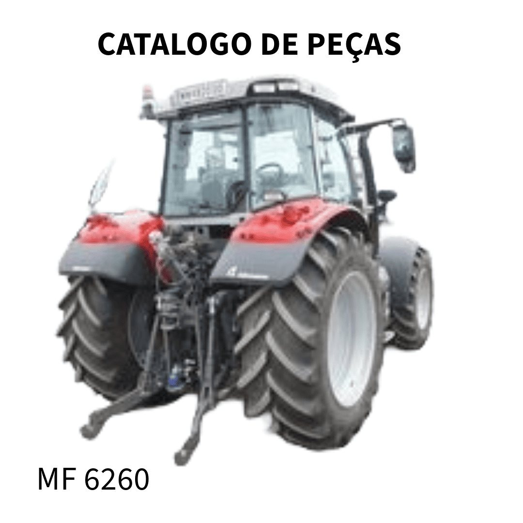 CATALOGO DE PEÇAS TRATOR MF 6260 MASSEY FERGUSON 2000