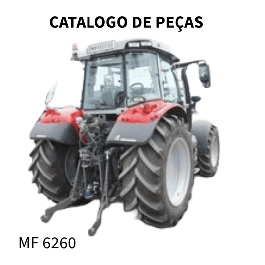 CATALOGO DE PEÇAS TRATOR MF 6260 MASSEY FERGUSON 2000