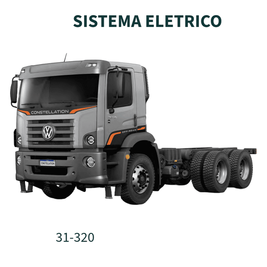 SISTEMA ELETRICO CAMINHÃO 31-320 VOLKSWAGEN