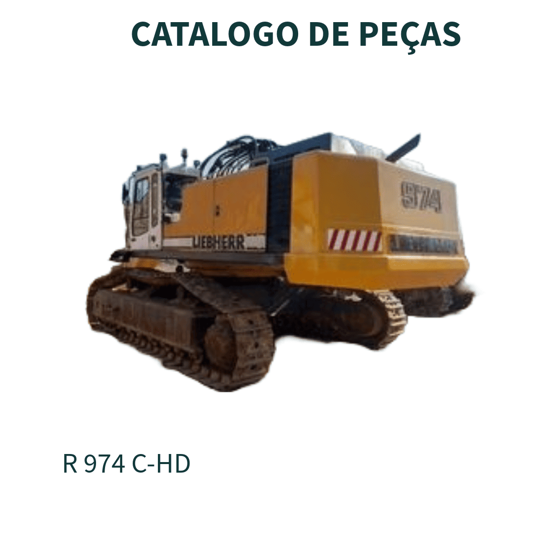 CATALGO DE PEÇAS ESCAVADEIRA R 974 C-HD LIEBHERR