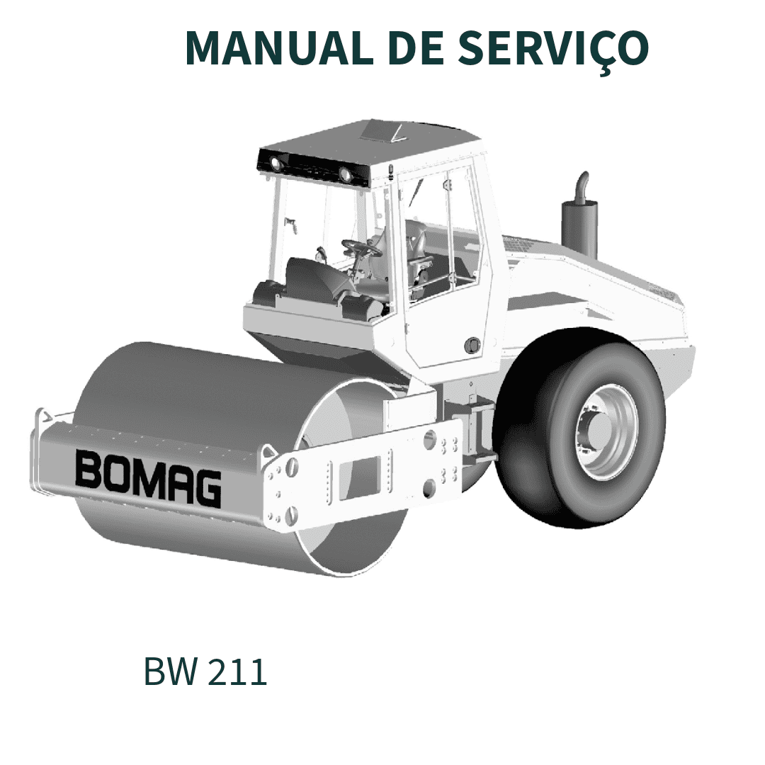 MANUAL DE SERVIÇO ROLO COMPACTADOR BW 211/212/213 D-40/PD-40 BOMAQ