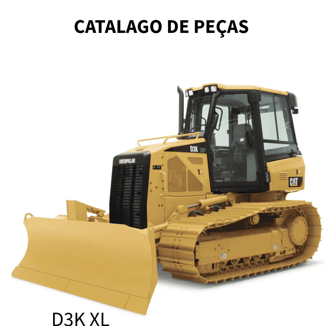 CATALAGO DE PEÇAS D3K  XL CARTEPILLAR