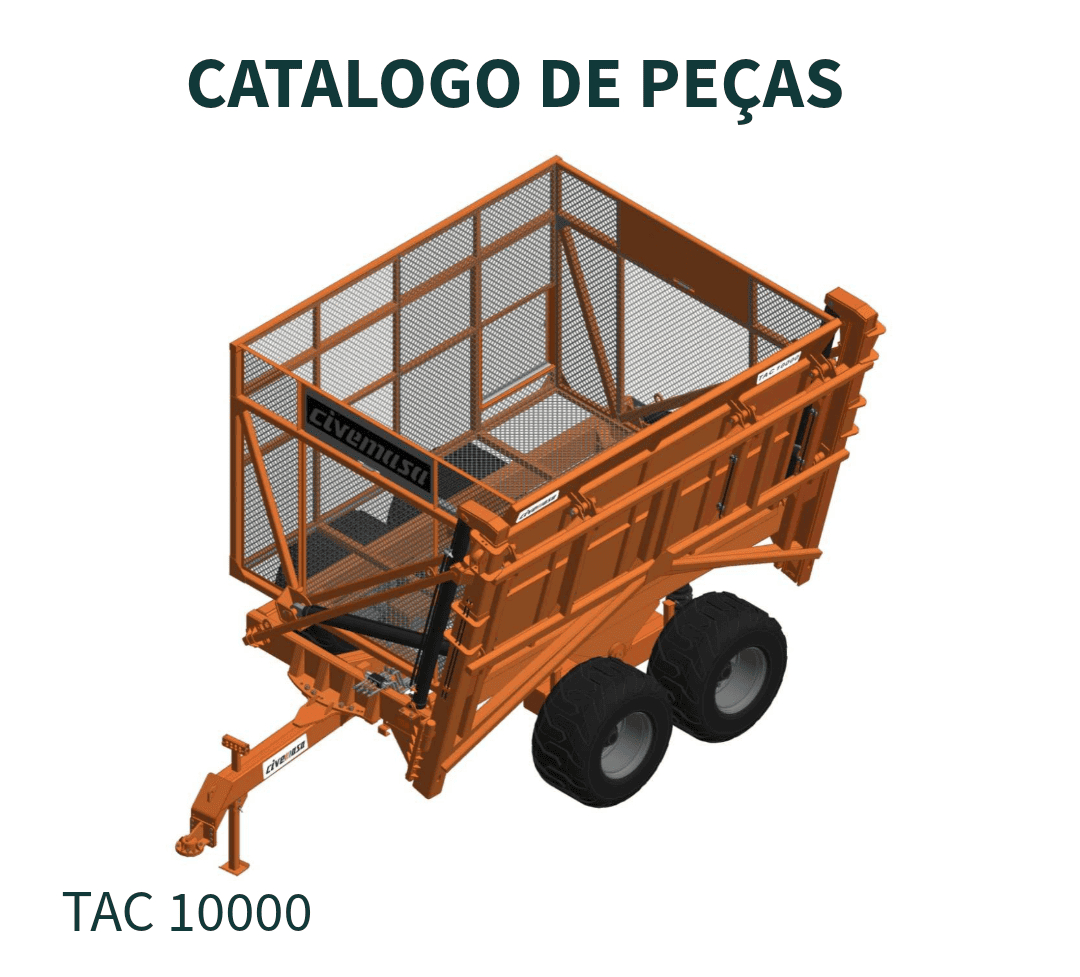 CATALOGO DE PEÇAS TRANSBORDO DE CANA TAC 10000 TRAS 2,8/3,0 BOLA CIVEMASA