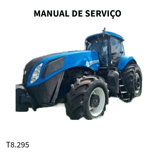 MANUAL DO SISTEMA HIDRAULICO E  SISTEMA ELETRICO E PNEUMATICO TRATOR T8.295  NEW HOLLAND