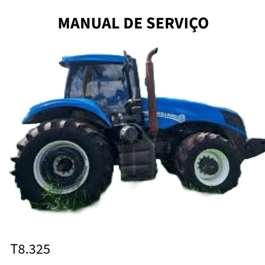 MANUAL DO SISTEMA HIDRAULICO E  SISTEMA ELETRICO E PNEUMATICO TRATOR T8.325  NEW HOLLAND