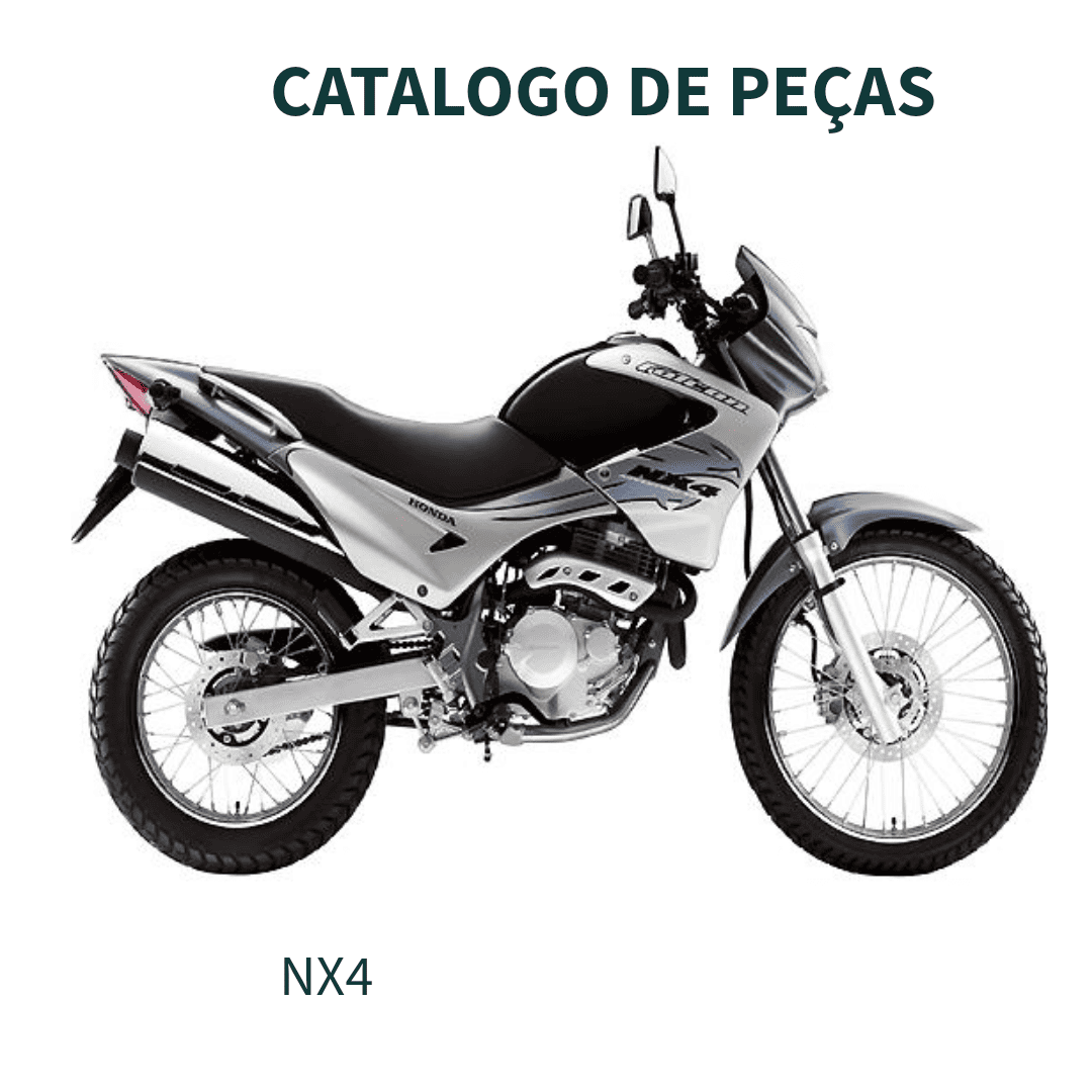 CATALOGO DE PEÇAS MOTO NX4 FALCON 07/08  HONDA