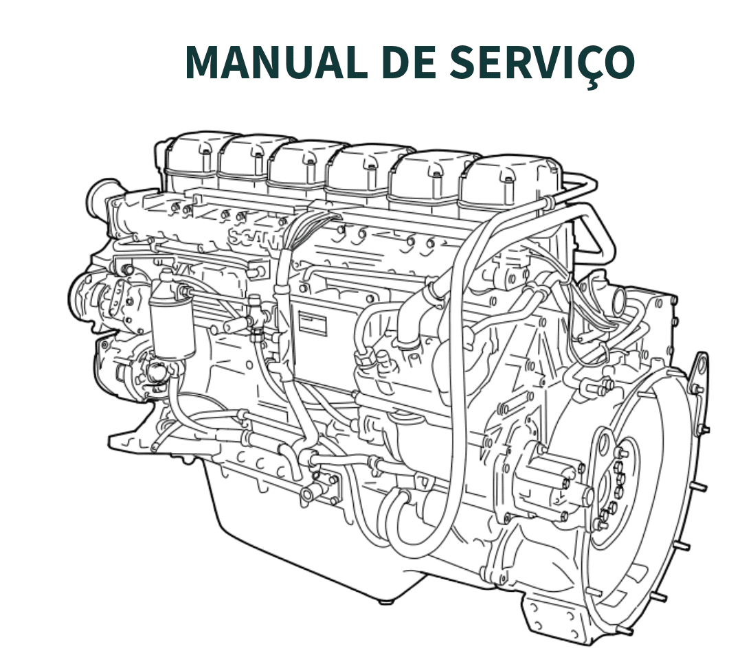 MANUAL DE SERVIÇO MOTOR  12 litros  SCANIA