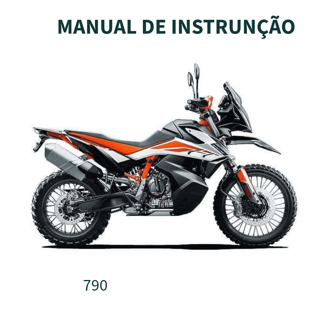 MANUAL DE INSTRUNÇÃO MOTO 790 ADVENTURE R 2020 KTM