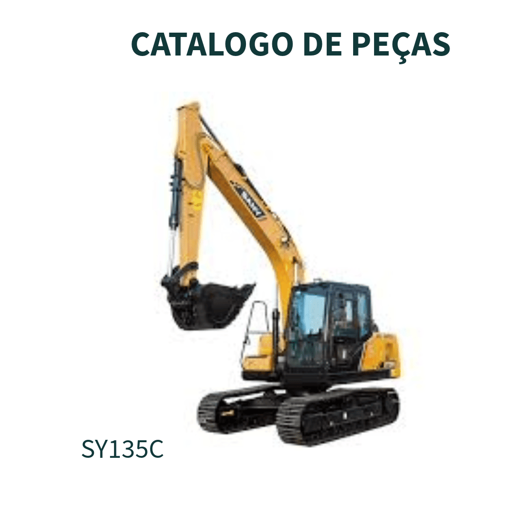 CATALOGO DE PEÇAS ESCAVADEIRA SY135C, SY135C8B SANY