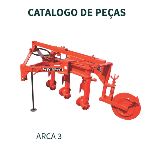 CATALOGO DE PEÇAS ARADO  ARCA 3 - 28628D CIVEMASA