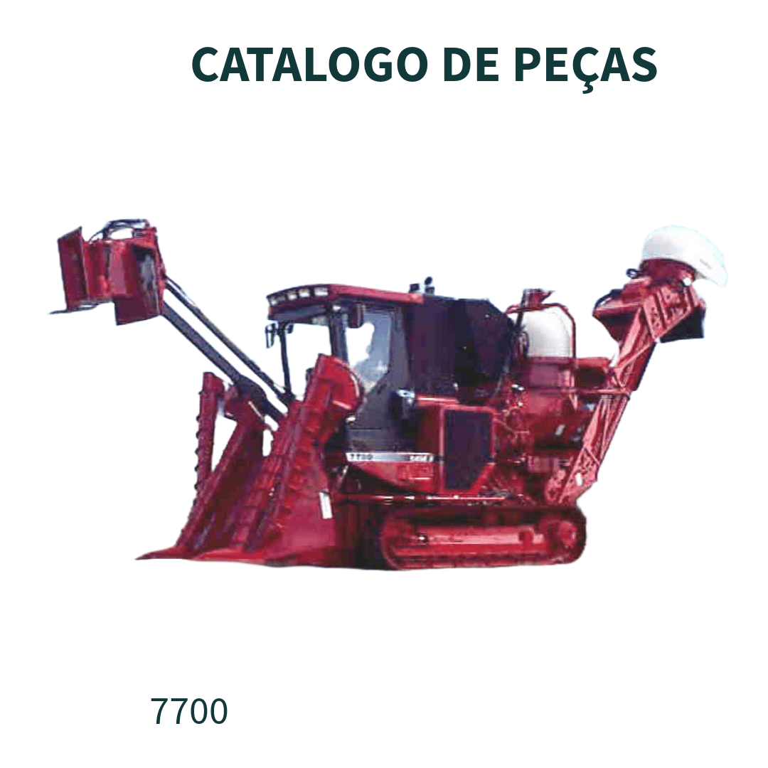 CATALOGO DE PEÇAS COLHEDORA DE CANA   7000/7700 2007 CASE IH