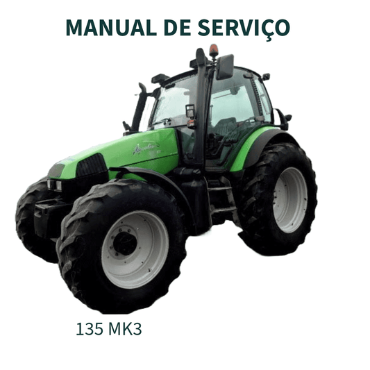 MANUAL DE SERVIÇO TRATOR AGRÍCOLA AGROTRON 135 MK3 DEUTZ-FAHR