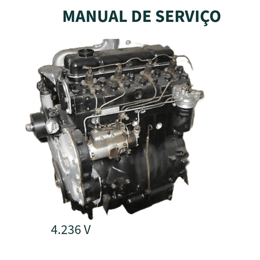 MANUAL DE SERVIÇO MOTOR 4.236 -V   PERKINS