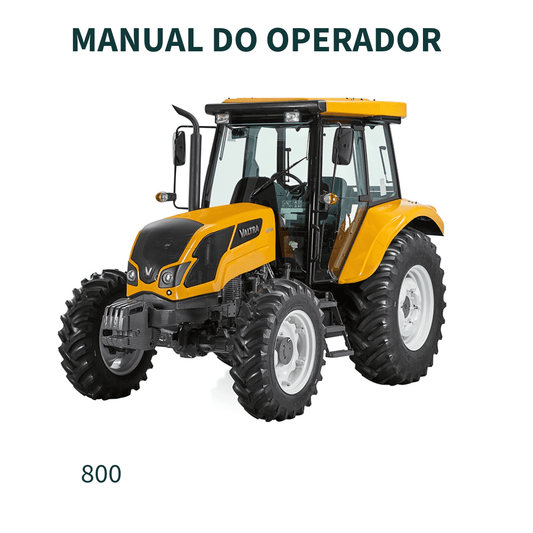 MANUAL DO OPERADOR TRATOR 800 VALTRA