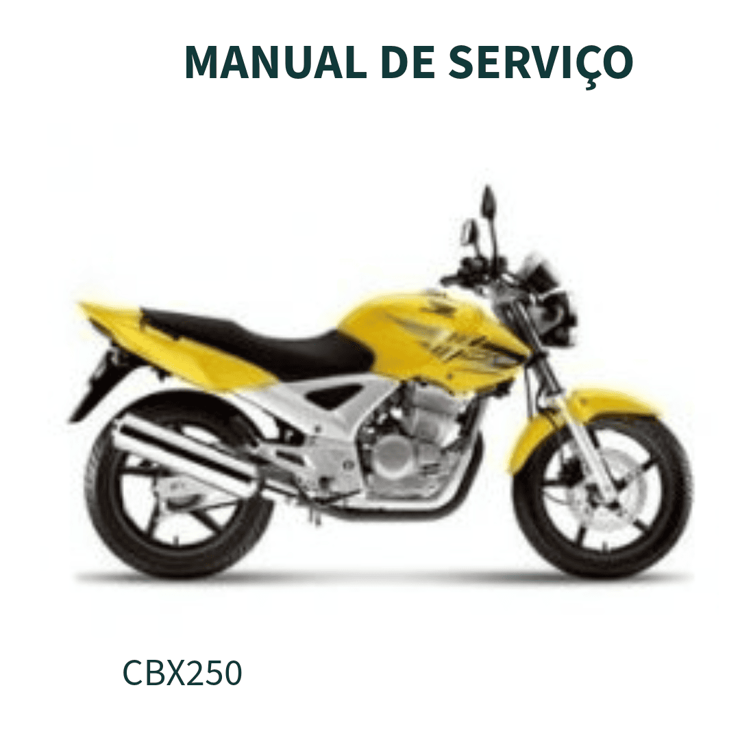 MANUAL DE SERVIÇO MOTO CBX250 2001 HONDA