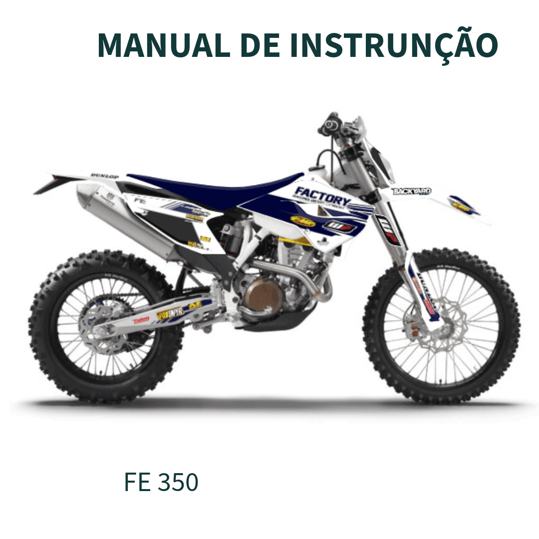 MANUAL DE INSTRUNÇÃO MOTO FE 350 2015 HUSQVARNA