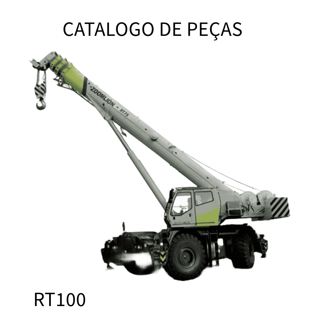 CATALOGO DE PEÇAS  GUINDASTE RT100 PARA TERRENOS IRREGULARES ZOOMLION