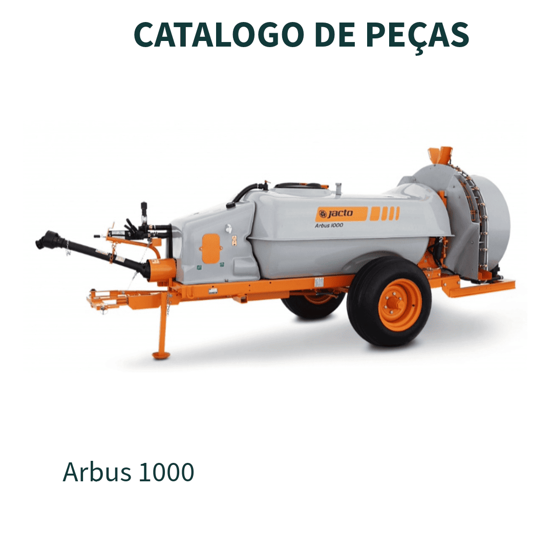 CATALOGO DE PEÇAS PULVERIZADOR TURBO ARBUS 1000 2015 JACTO