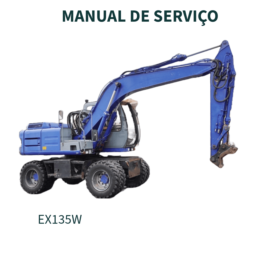 MANUAL DE SERVIÇO ESCAVADEIRA EX135W FIAT-HITACHI