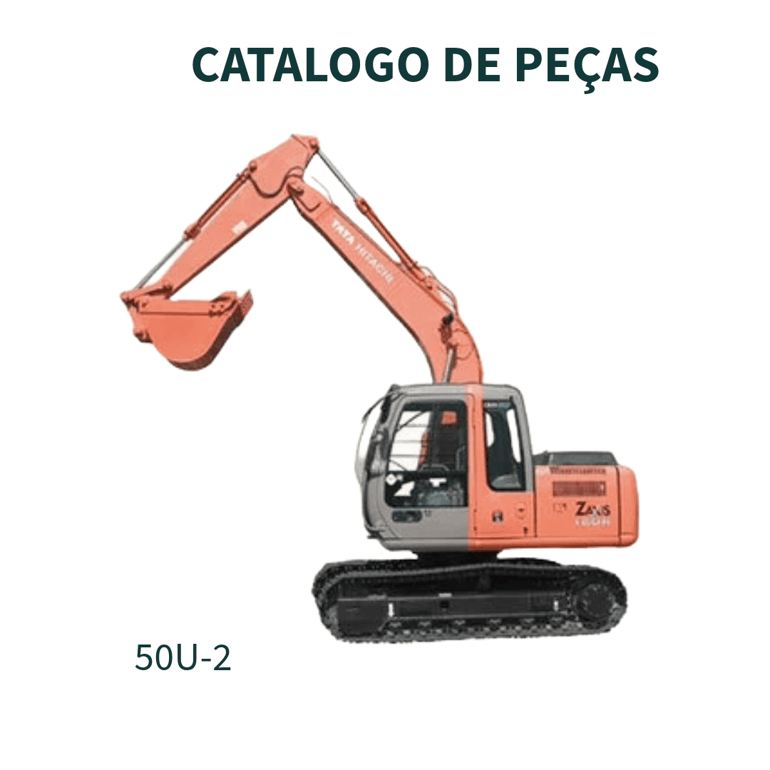 CATALOGO DE PEÇAS ESCAVADEIRA ZAXIS 50U-2 HITACHI