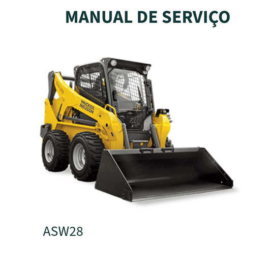 MANUAL DE SERVIÇO MINI CARREGADEIRA SW24, SW28, SW35, SW45  WACKER NEUSON