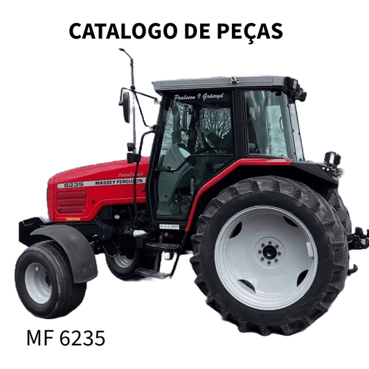 CATALOGO DE PEÇAS TRATOR MF 6235 MASSEY FERGUSON 2000