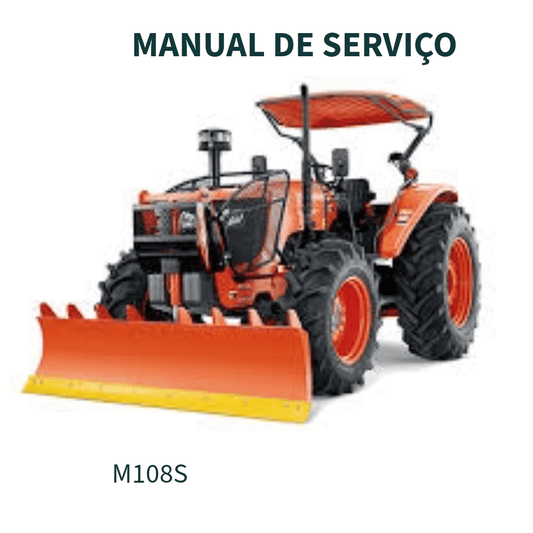 MANUAL DE SERVIÇO TRATOR M108S KUBOTA