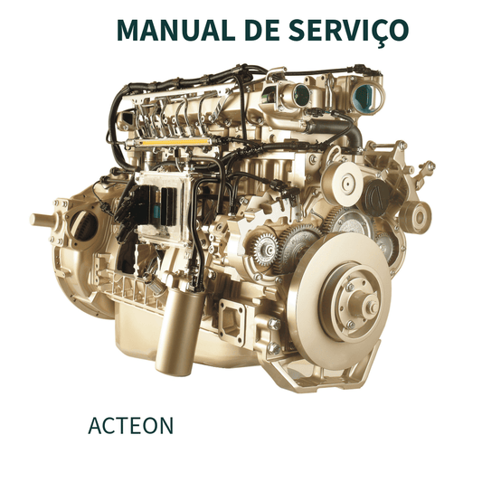 MANUAL DE SERVIÇO DE OFICINA  MOTOR ACTEON MWM