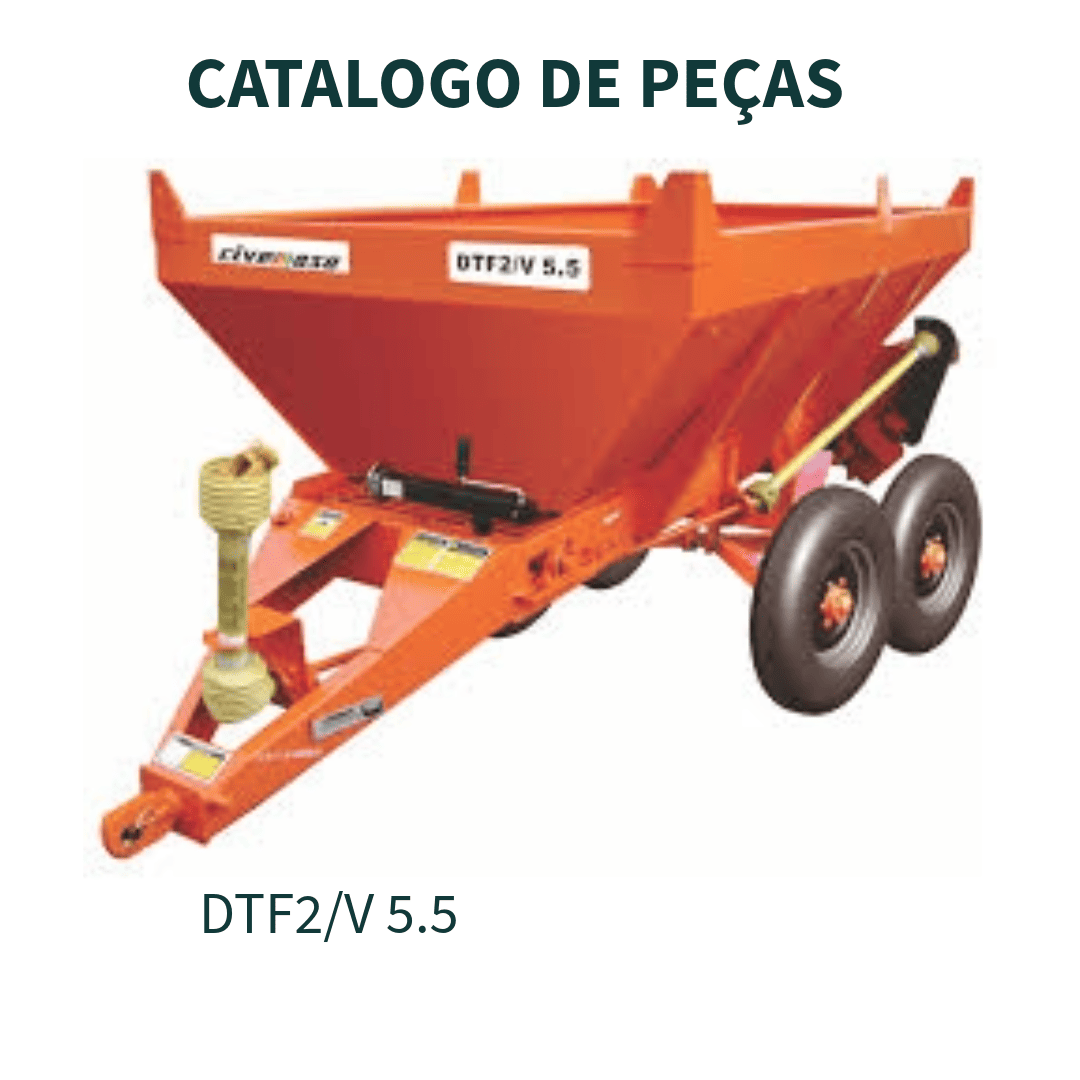 CATALOGO DE PEÇAS DISTRIBUIDORES DE FERTILIZANTES E OUTROS DTF2/V 5.5 CALHA VIBRATÓRIA/KIT DCCO / ACIONADOR HIDRÁULICO / DIRECIONADOR / PNEU 11L-15 CIVEMASA