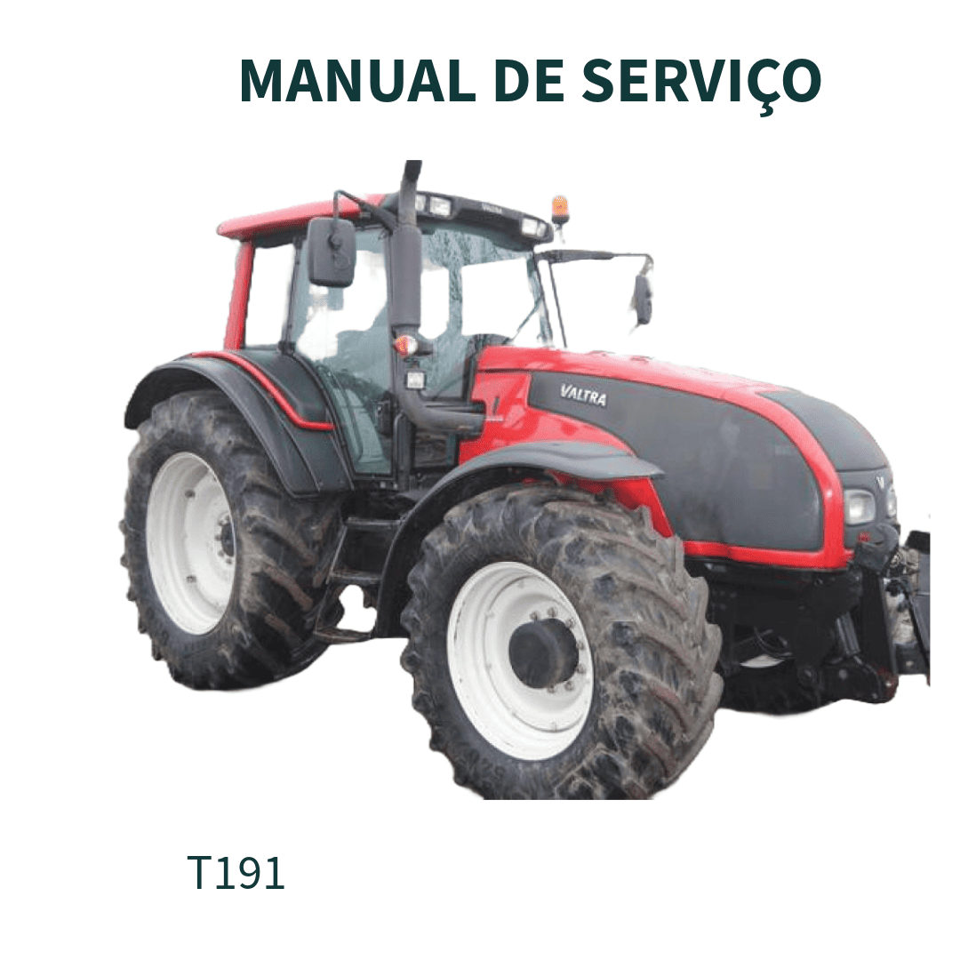 MANUAL DE SERVIÇO TRATOR T121c, T171c, T121, T191h, T151eLS, 191LS  VALTRA