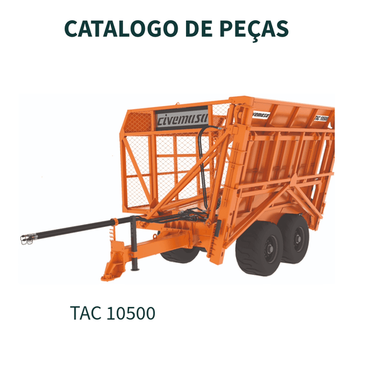 CATALOGO DE PEÇAS TRANSBORDOS DE CANA TAC 10500 D 3,0 BOLA CIVEMASA