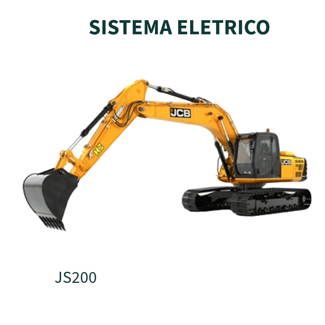 MANUAL DE SISTEMA ELETRICO ESCAVADEIRA  JS200/JS210/JS220/JS240/JS260 JCB