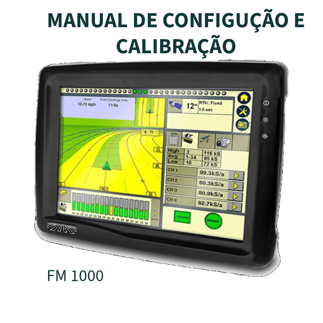 MANUAL DE CONFIGUÇÃO E CALIBRAÇÃO FM-1000 AgGPS® Autopilot CASE IH