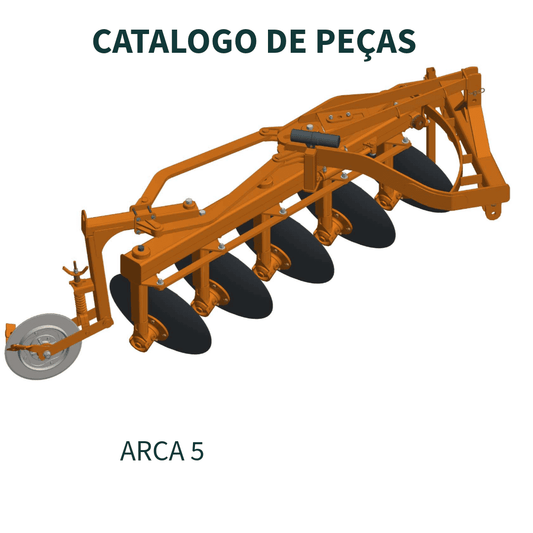 CATALOGO DE PEÇAS ARADO ARCA 5 - 28/30D - PISTÃO REVERSÍVEL CIVEMASA