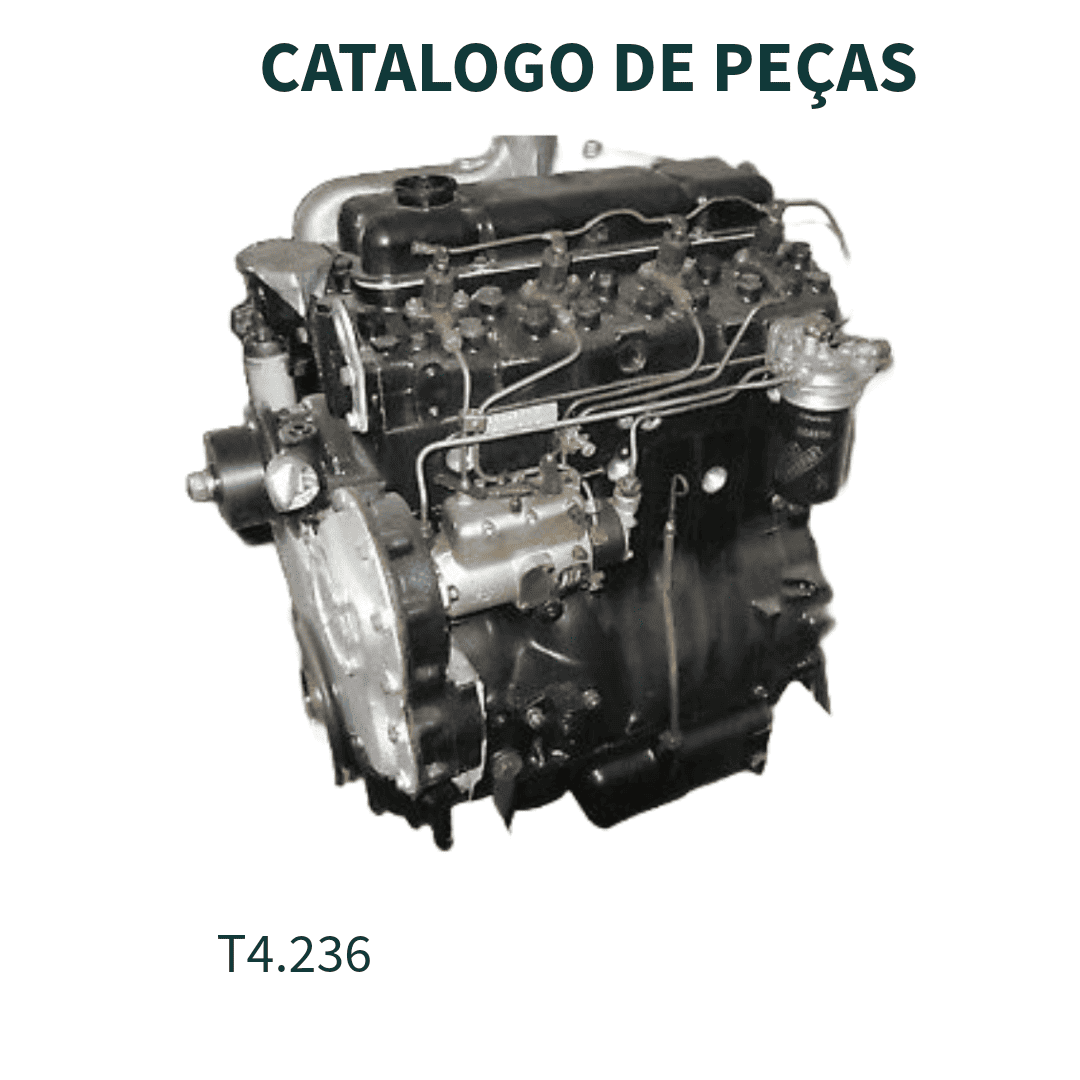 CATALOGO DE PEÇAS MOTOR AGRICOLA  4.236 / T4.236 , 4.248 INTERNATIONAL