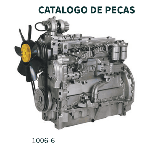 CATALOGO DE PEÇAS MOTOR AGRICOLA 1006-6, 1006-6T  INTERNATIONAL